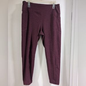 Victoria's Secret Plum High-Rise Leggings